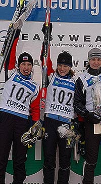 Российские спортсменки — победительницы Чемпионата мира по лыжному ориентированию. 
Финляндия. 2005 год
