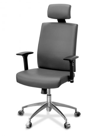 Кресло персонала Alfa X/SL/3D/H экокожа экокожа премиум / бежевая CN1123