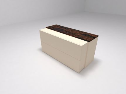 Декоративный топ для блока с ящиками белая сосна (меламин)