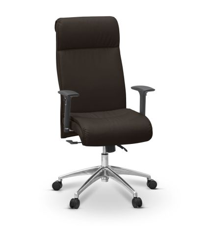 Кресло Dark 3D экокожа премиум / темно-коричневая CN1113