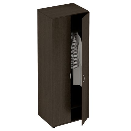 Шкаф для одежды глубокий венге темный