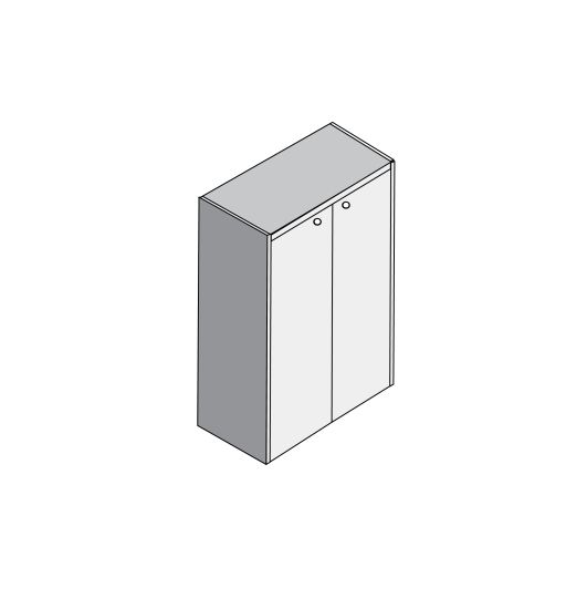 Шкаф средний закрытый радика мадрона