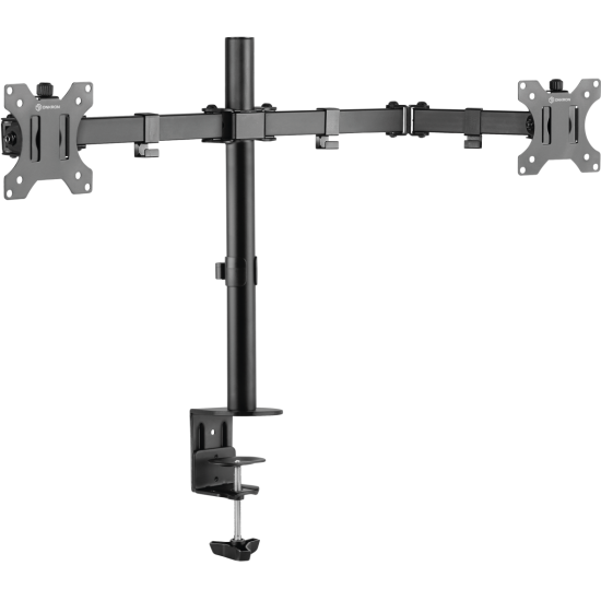 Кронштейн для двух мониторов 13-32 настольный черный